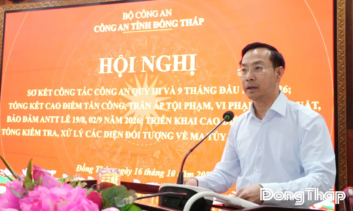 Đồng chí Nguyễn Thanh Nhàn: Chủ động dự báo, quyết liệt hành động, ứng dụng công nghệ trong bảo đảm an ninh, trật tự