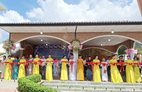 Khánh thành Cơ sở trợ giúp xã hội Nhà Bác Ái Phước Thạnh