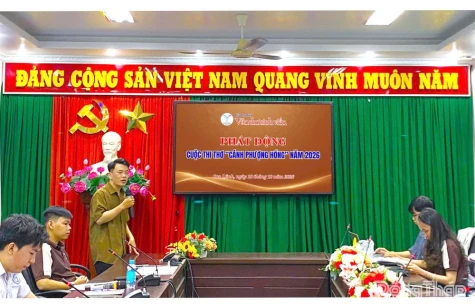Phát động Cuộc thi thơ “Cánh phượng hồng” năm 2026