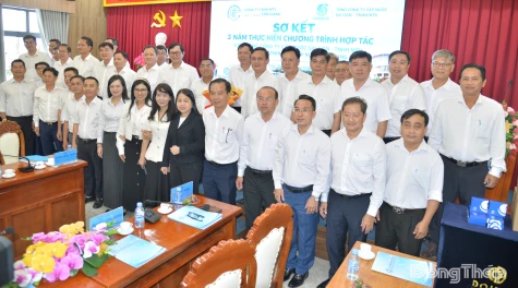 Sơ kết 3 năm thực hiện chương trình hợp tác giữa SAWACO và TIWACO