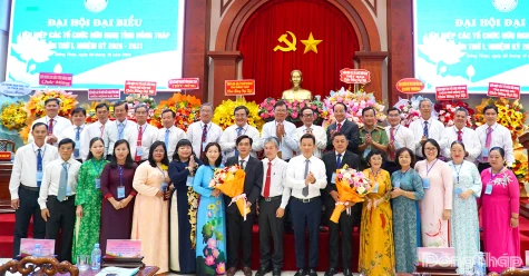 Đồng chí Nguyễn Quang Minh giữ chức Chủ tịch Liên hiệp các tổ chức hữu nghị tỉnh Đồng Tháp