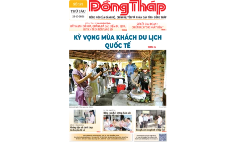 Đón đọc Báo Đồng Tháp số ra ngày 23-10-2026