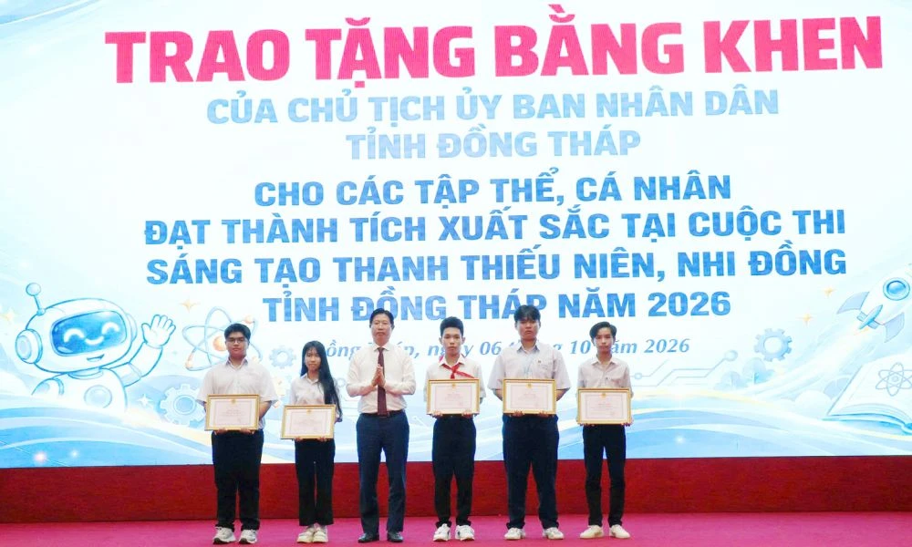 Từ vỏ hến đến chậu cây sinh học: Dự án giành giải Nhất Cuộc thi Sáng tạo Thanh thiếu niên, nhi đồng