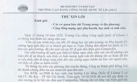 Thông tin về xe khách chở sinh viên đến khu vực biên giới Campuchia là bịa đặt