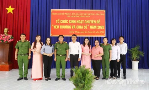 Trại giam Mỹ Phước: Chương trình “Yêu thương và chia sẻ” tiếp sức cho hành trình tái hòa nhập cộng đồng