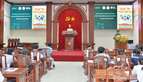 Nâng cao kỹ năng truyền thông phòng, chống bệnh dại qua học đường