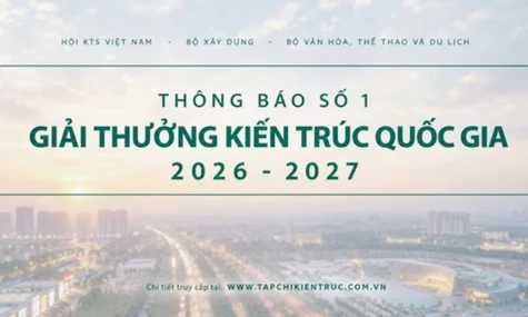 Phát động Giải thưởng Kiến trúc quốc gia 2026–2027