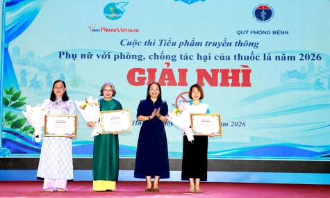Phường Sa Đéc đoạt giải Nhì Cuộc thi tiểu phẩm truyền thông về phòng, chống tác hại thuốc lá