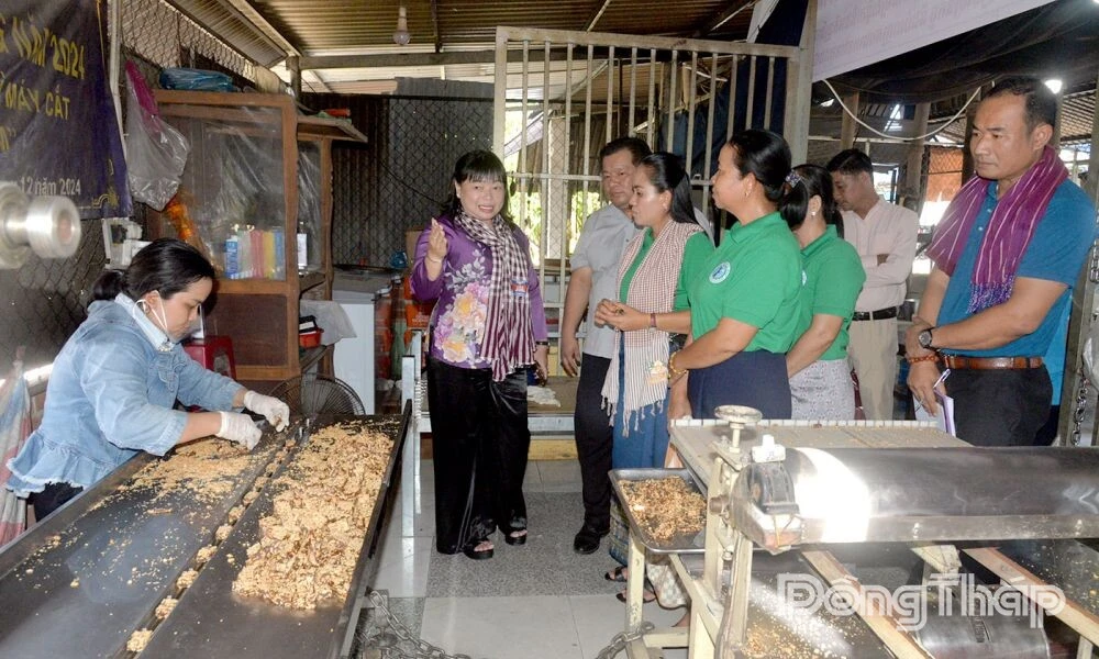 Đồng Tháp - Prey Veng giao lưu, chia sẻ kinh nghiệm phát triển kinh tế
