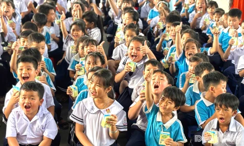 Đồng Tháp: Giám sát Chương trình Sữa đậu nành học đường