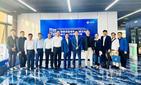Đoàn công tác tỉnh Đồng Tháp thăm các doanh nghiệp tại TP. Ninh Ba, tỉnh Chiết Giang