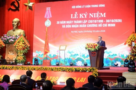 Phát biểu của Tổng Bí thư, Chủ tịch nước Tô Lâm tại Lễ kỷ niệm 30 năm Ngày thành lập Hội đồng Lý luận Trung ương