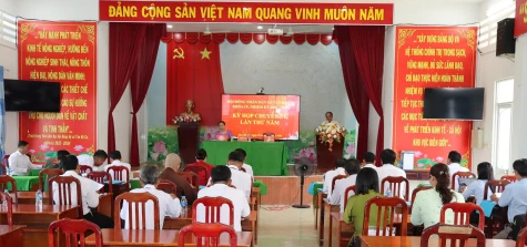 HĐND xã Tân Hộ Cơ thông qua nhiều nghị quyết tại kỳ họp chuyên đề lần thứ Năm